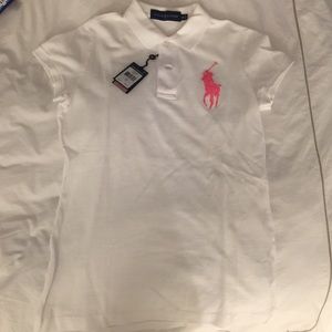 NWT pink pony polo shirt LIMITED EDITION sz XS