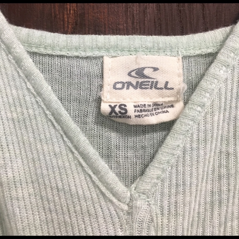 O' neill mint green tank top - Picture 2 of 2