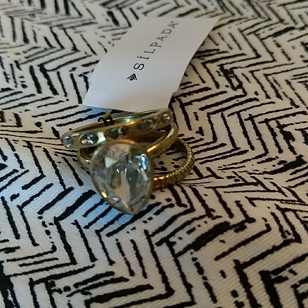 Beautiful Silpada Ring Set
