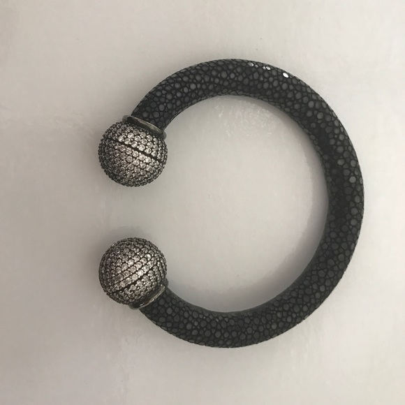 Jewelry - Snakeskin Leather Bracelet