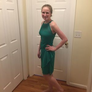 Davids Bridal - Clover sleeveless short dress
