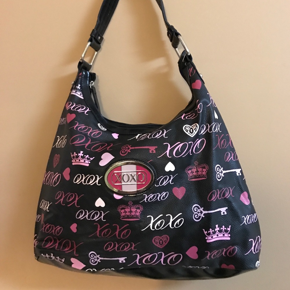 XOXO purse black pink