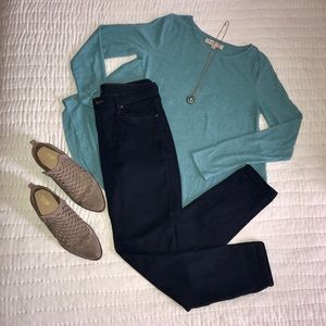 Heathers Teal swing top