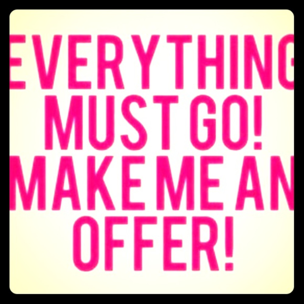 Closet Clearout! Everything must go!