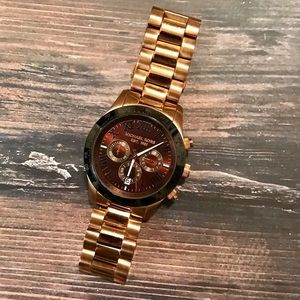 Michael Kors "Layton" Rose Gold Watch (#MK8247)