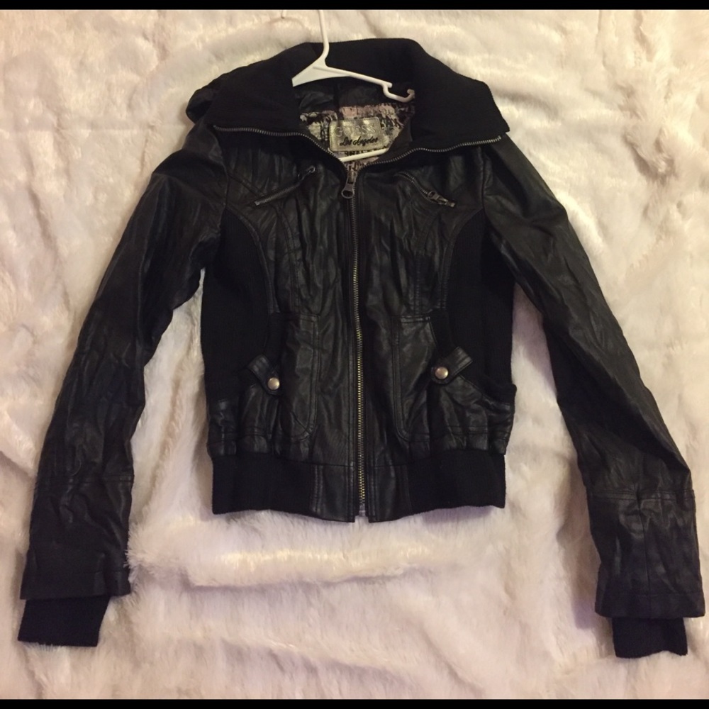 Women's Guess Leather Jacket
