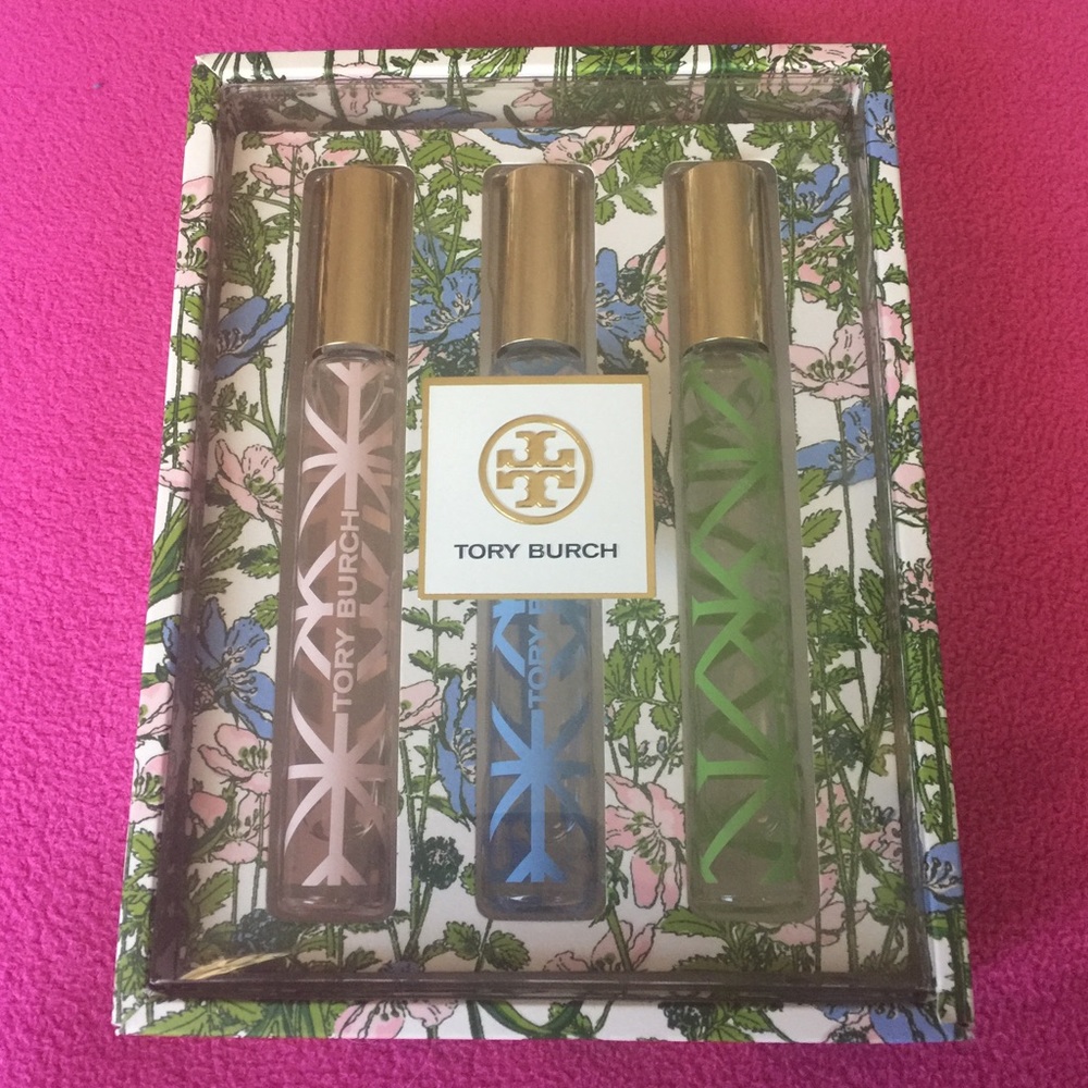 Tory Burch Triple Perfume Bottle Roller Gift Set