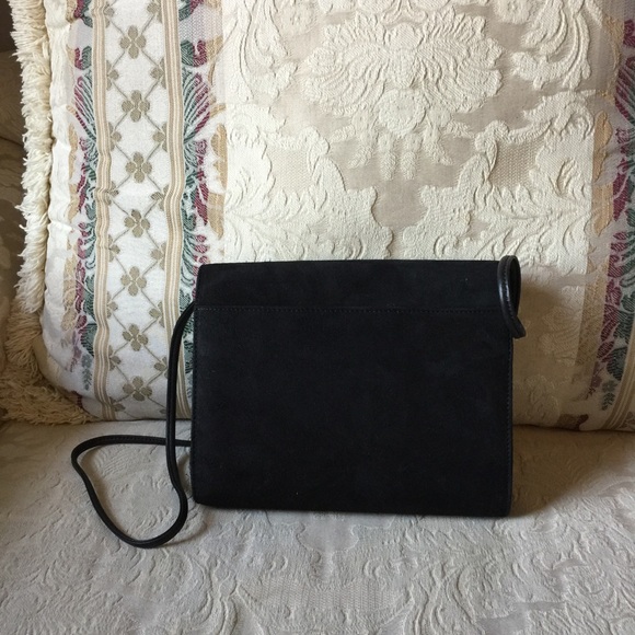 Final price 🎉Vintage Albert Nipon suede clutch - Picture 3 of 4