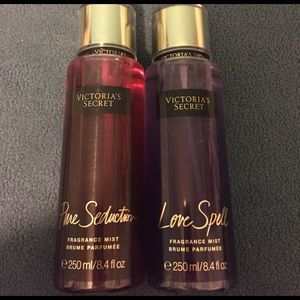 Victoria secret fragrance mists