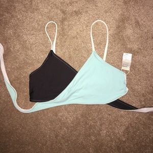 L*space wrap reversible bikini top