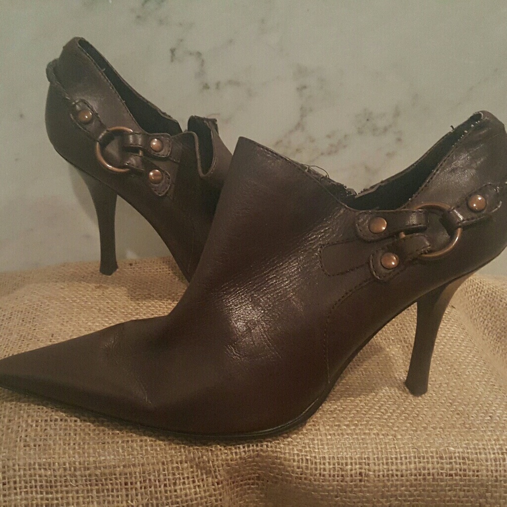 Nine West Brown booties