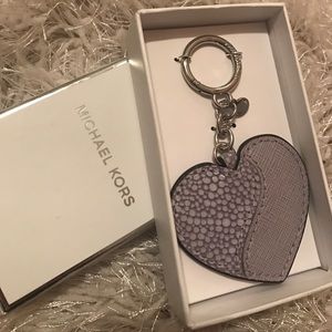 Michael Kors Lilac Heart Charm