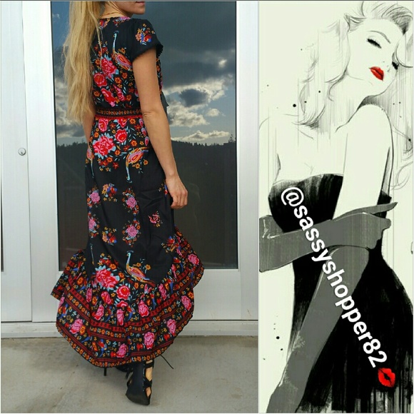 ROMANTIC SPANISH NIGHT DRESS NWOT - Picture 3 of 4