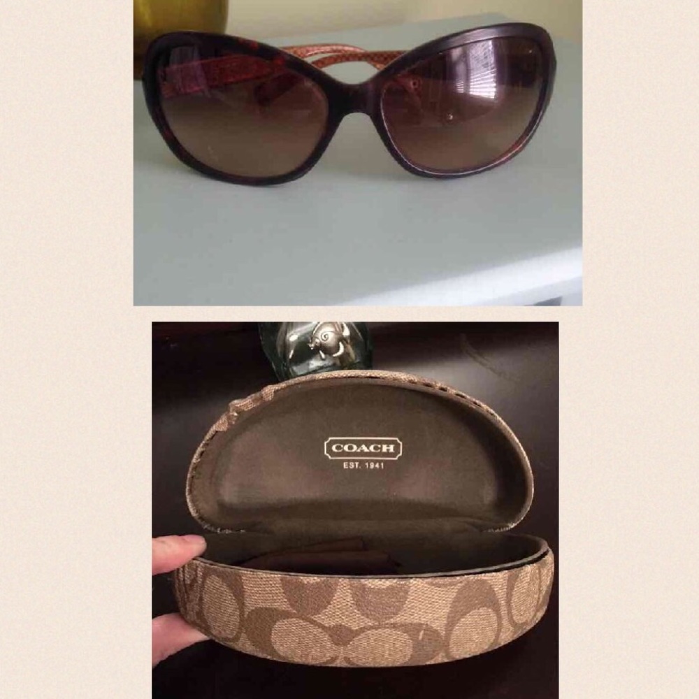 Coach Sunglasses with Case