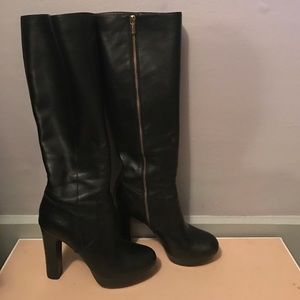 Black Michael Kors Lesly Boots