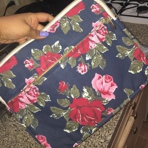 floral print laptop/tablet case