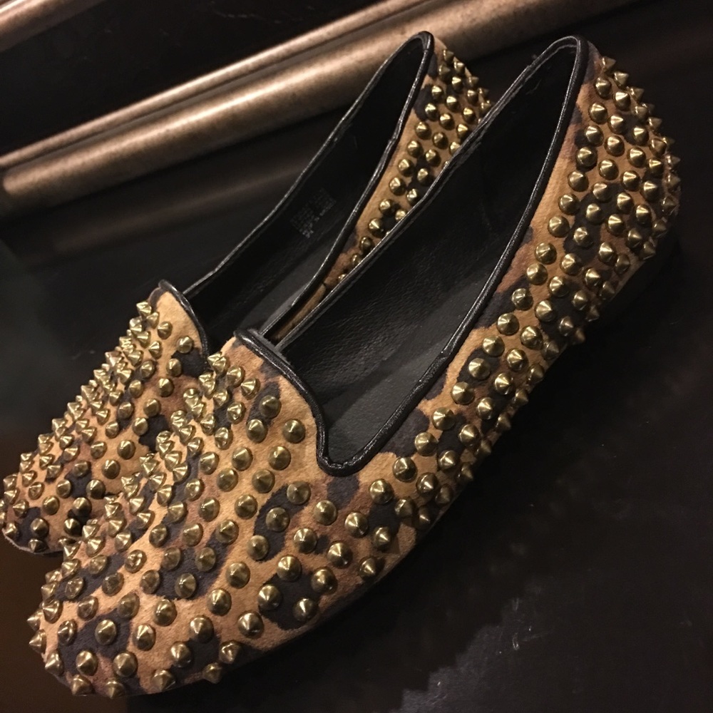 Steve Madden Leopard Flats