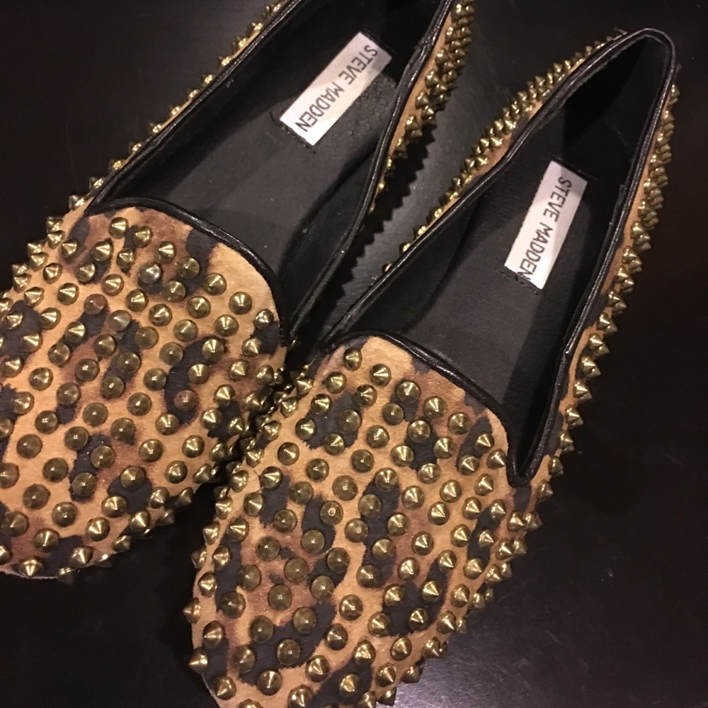 Steve Madden Leopard Flats - Picture 3 of 3