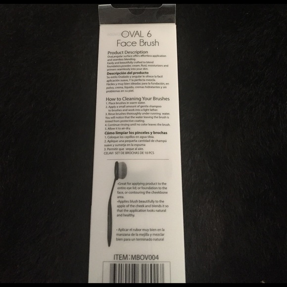Make An OFFER!! Amazing! Oval Fave Brush - Picture 4 of 4