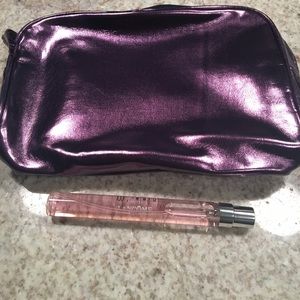 New! Lancome Miracle 10ml Spray and cosmetic bag!