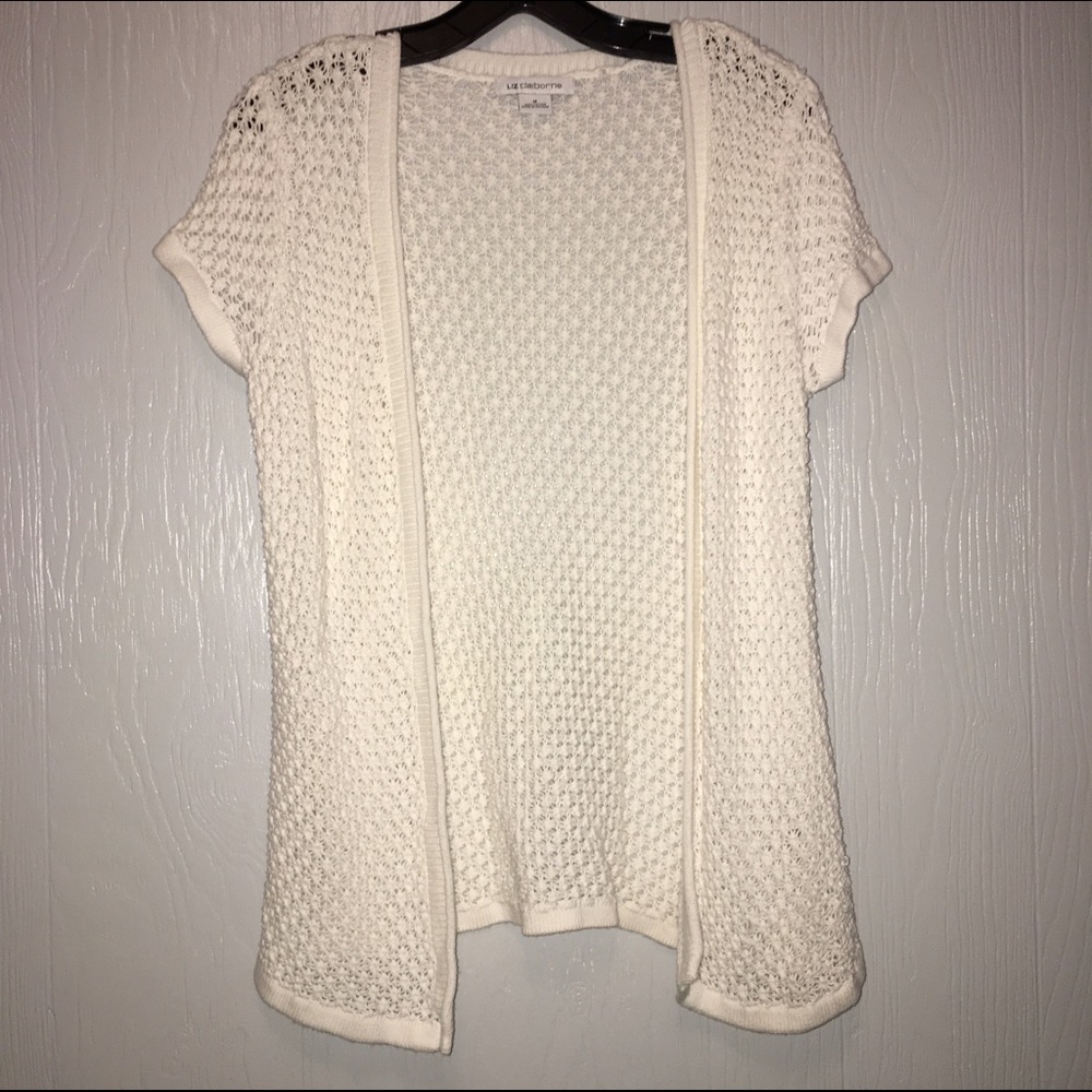 Liz Claiborne open cardigan