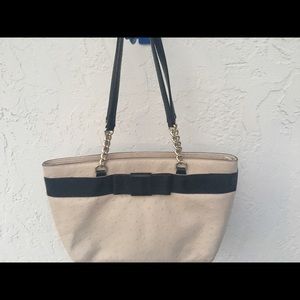 Kate Spade Wesley Black and Cream Purse 👛