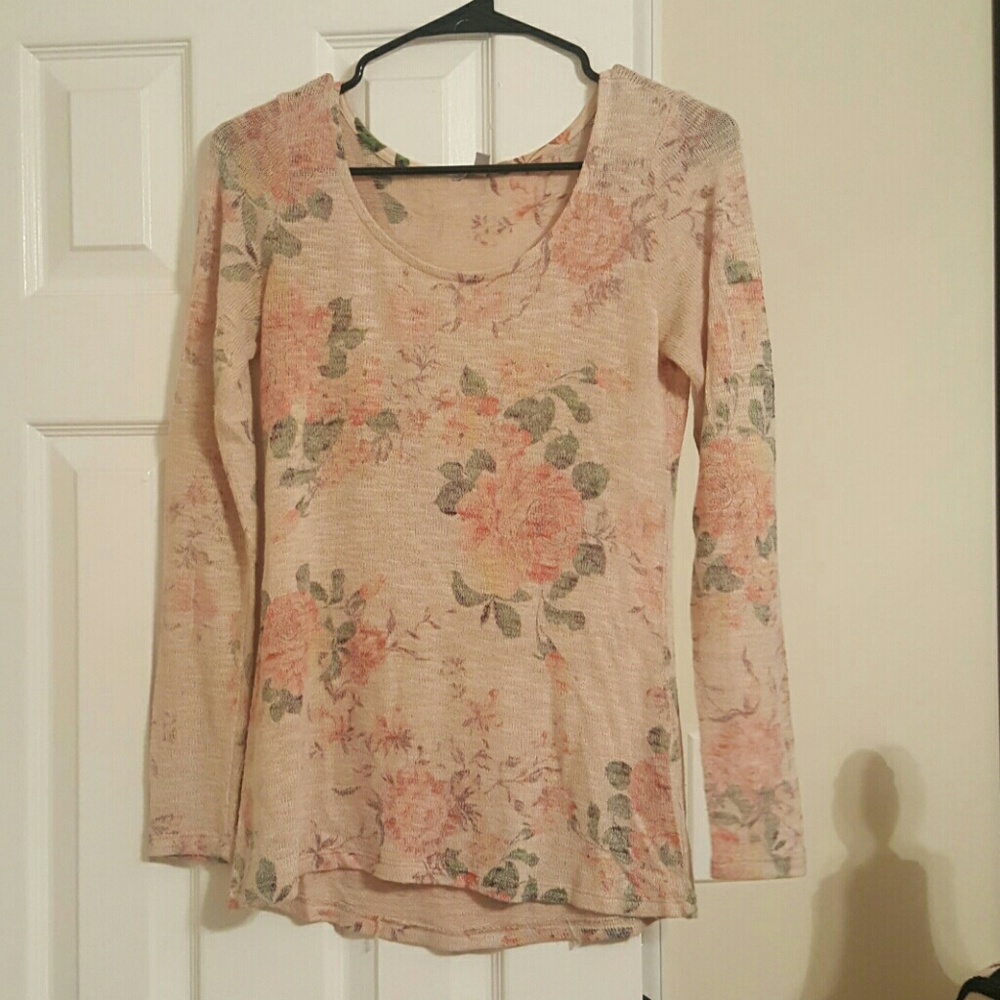 Floral Sweater