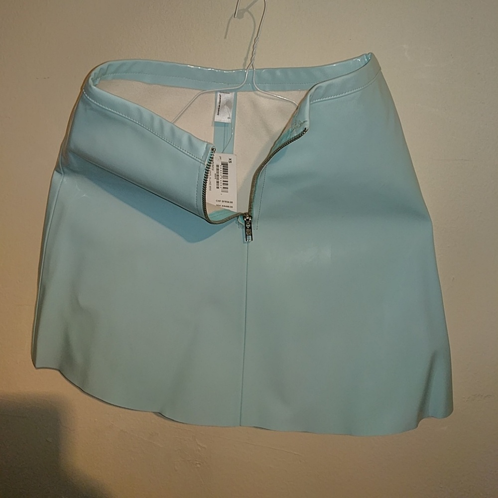 American apparel XS vinyl skirt