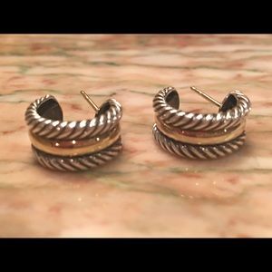 David Yurman Classic Cable Earrings