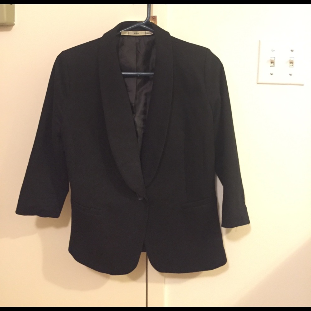 Black blazer