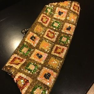 Multicolor Clutch bag