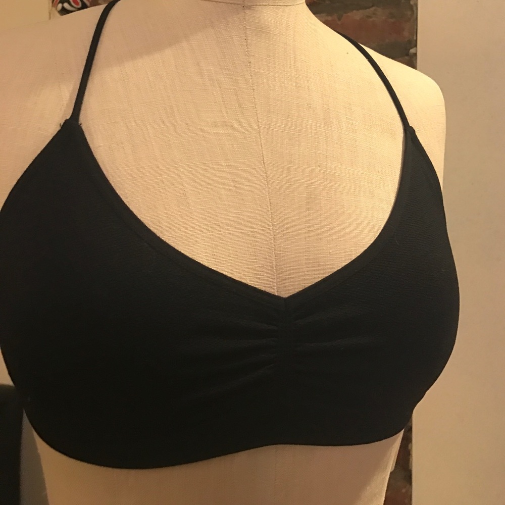 Free people black bralette