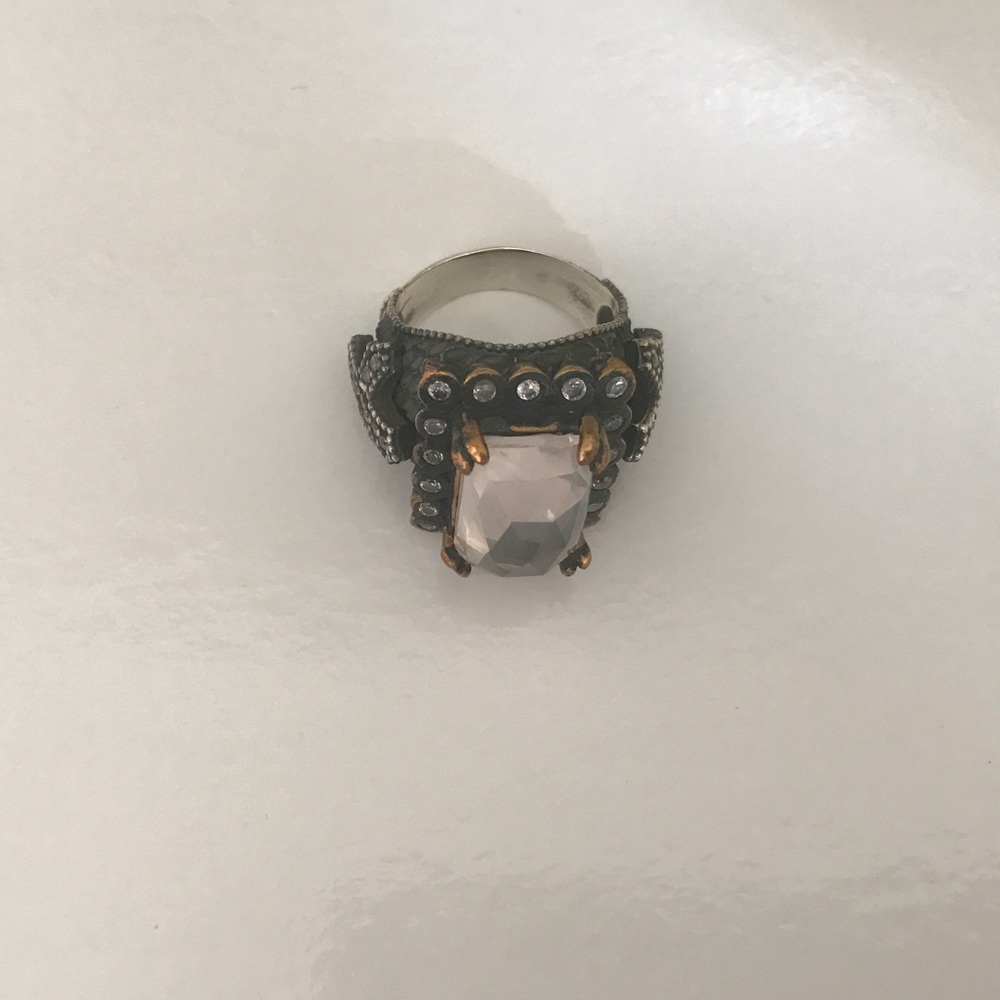 Oxidized Silver Ring