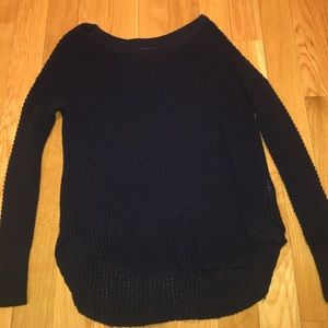 Navy blue American eagle outfitters knit sweater