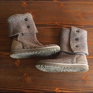 UGG sweater boots