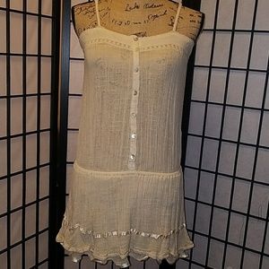 Don't pass this Up!Shabby chic dress/strapless top