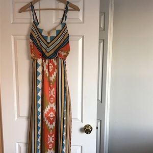 Aztec Maxi Dress