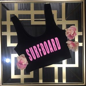 Surfboard Crop Tank