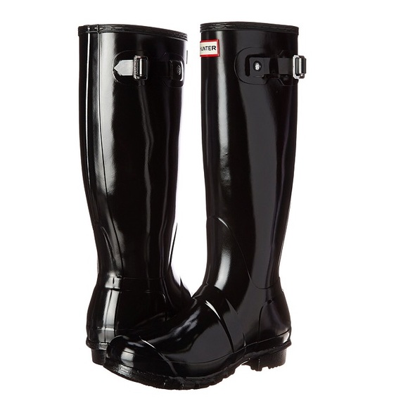 Hunter Rainboots- shiny black - Picture 2 of 3