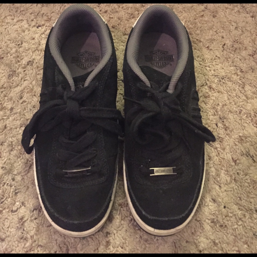 Harley-Davidson leather sneakers