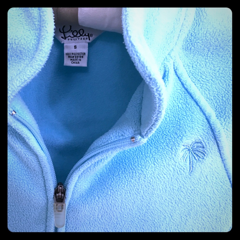 Lilly Pulitzer fleece Sz Small