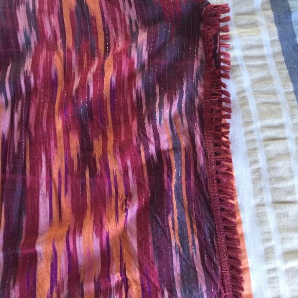 Calypso St. Barth's Linen Beach Poncho - Picture 5 of 6