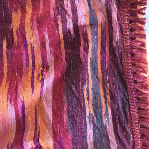 Calypso St. Barth's Linen Beach Poncho - Picture 6 of 6