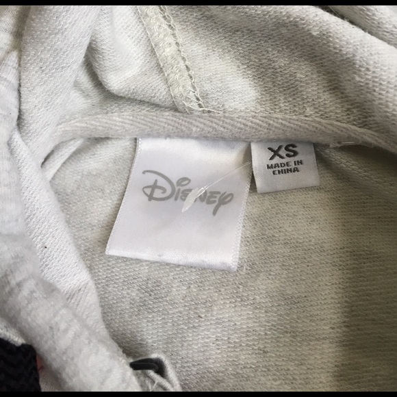 Disney Tops - adorable mickey pullover with earbud strings XS Disney Tops - adorable mickey pullover with earbud strings XS