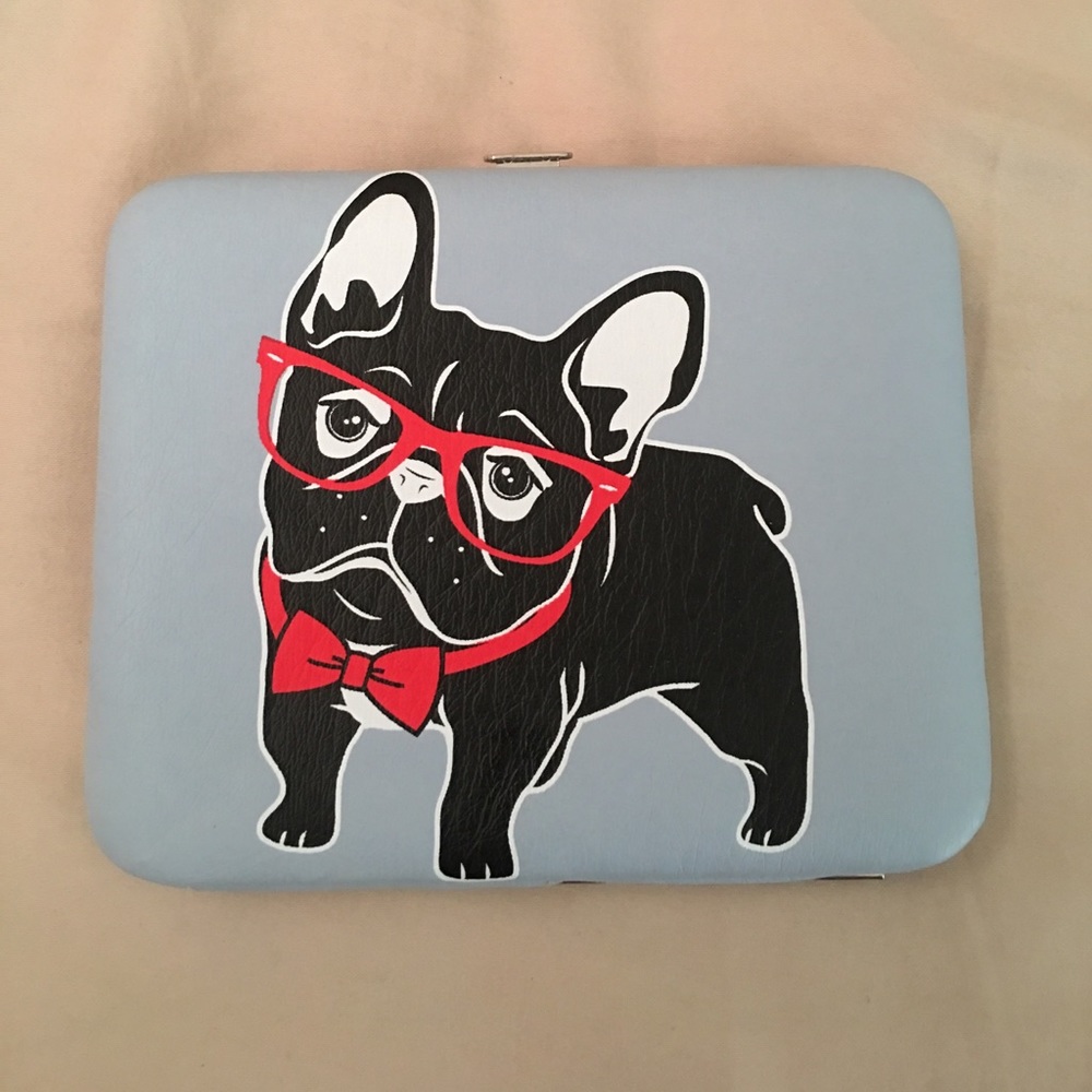 French bulldog wallet