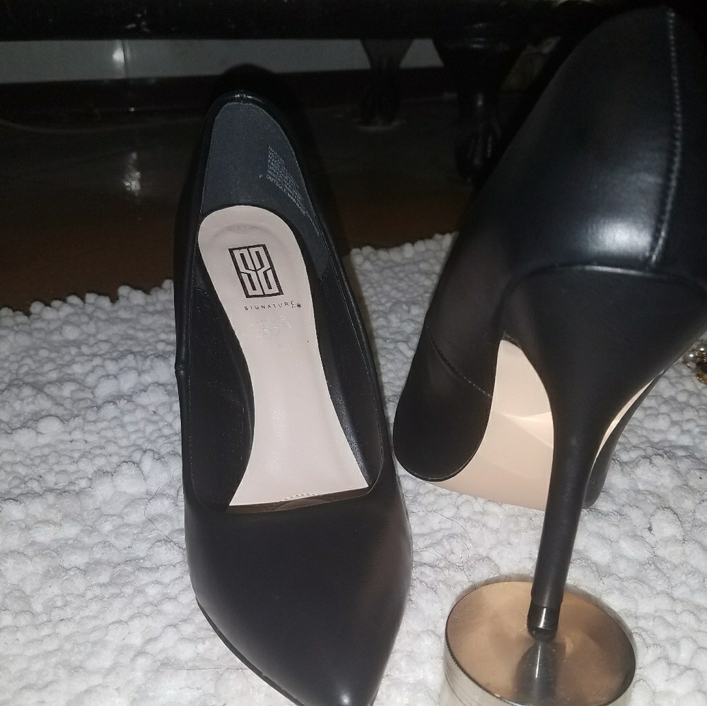 Black heels
