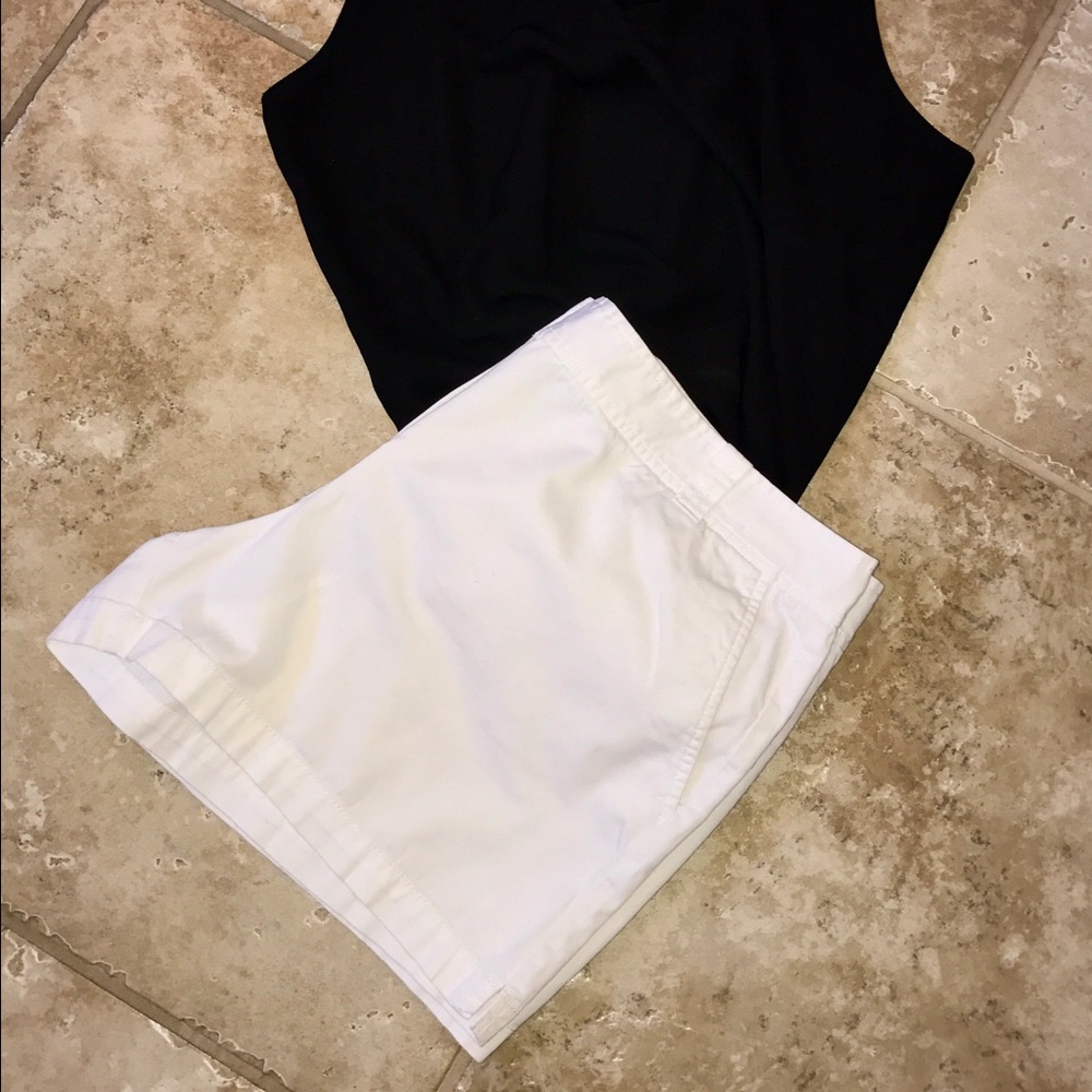 White shorts