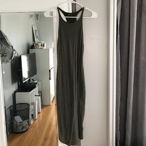 Urban Outfitters Olive Green Midi Dress XS