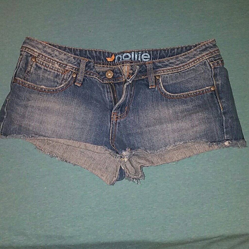 Nollie denim short shorts