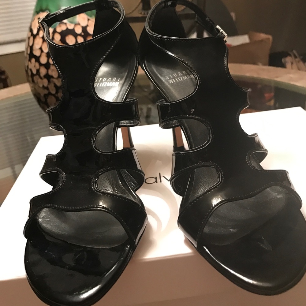 Black patent Sandals Halloween special today only